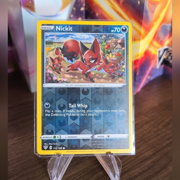 Nickit 112/189 Pokemon TCG Reverse Holo - Picture 1 of 1